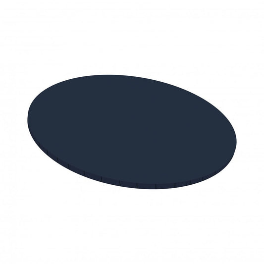 SIMPLY MAKING 5mm Round Navy Blue Masonite Board - 10"