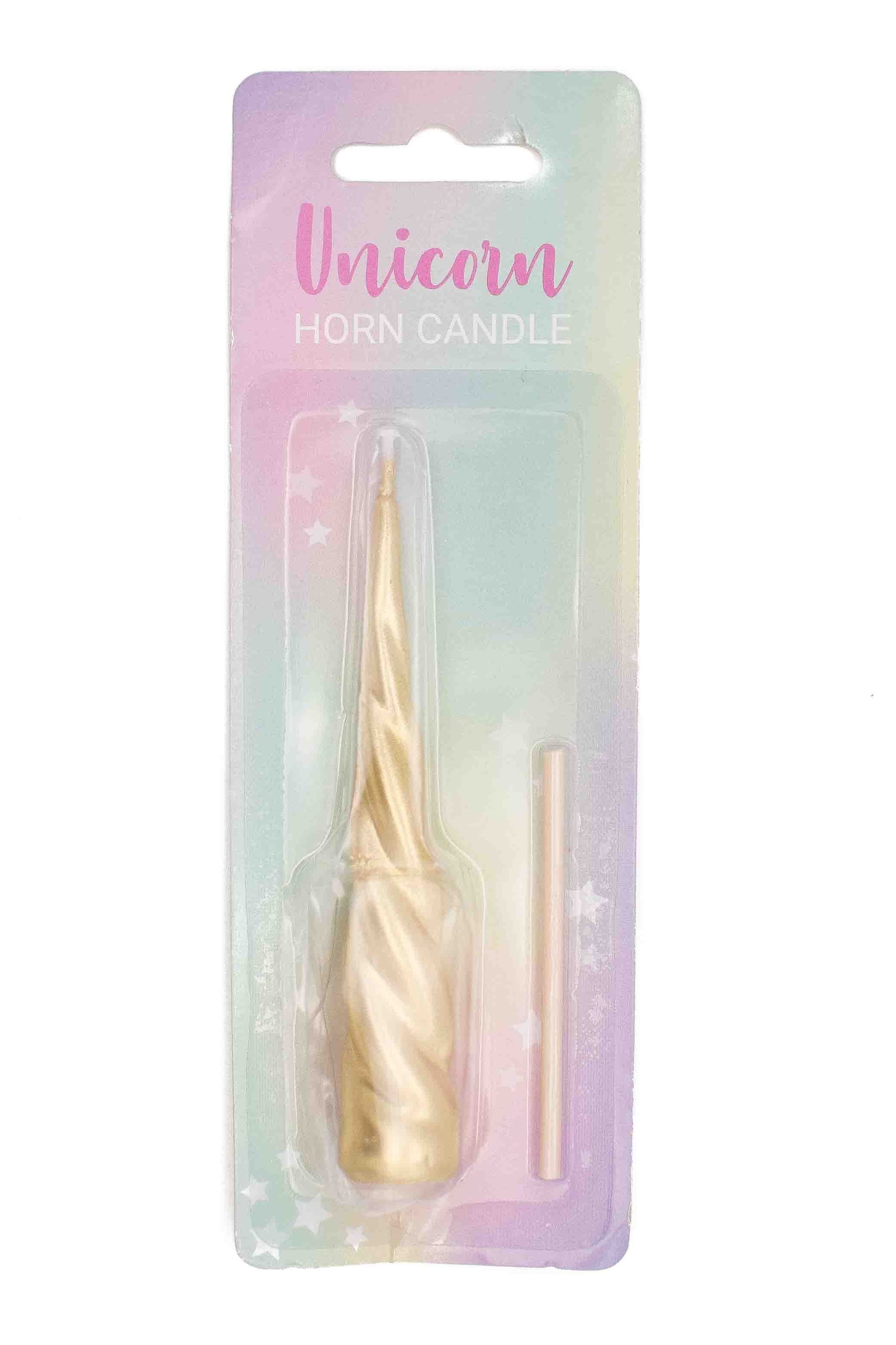 Unicorn Horn Candle