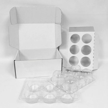 Postable Cupcake Pods With Matching Box - holds 6