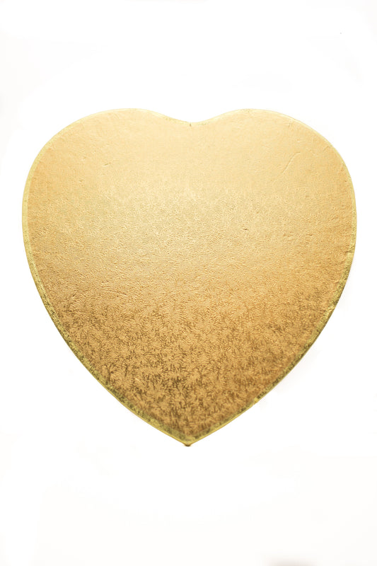 9" Gold Heart Drum