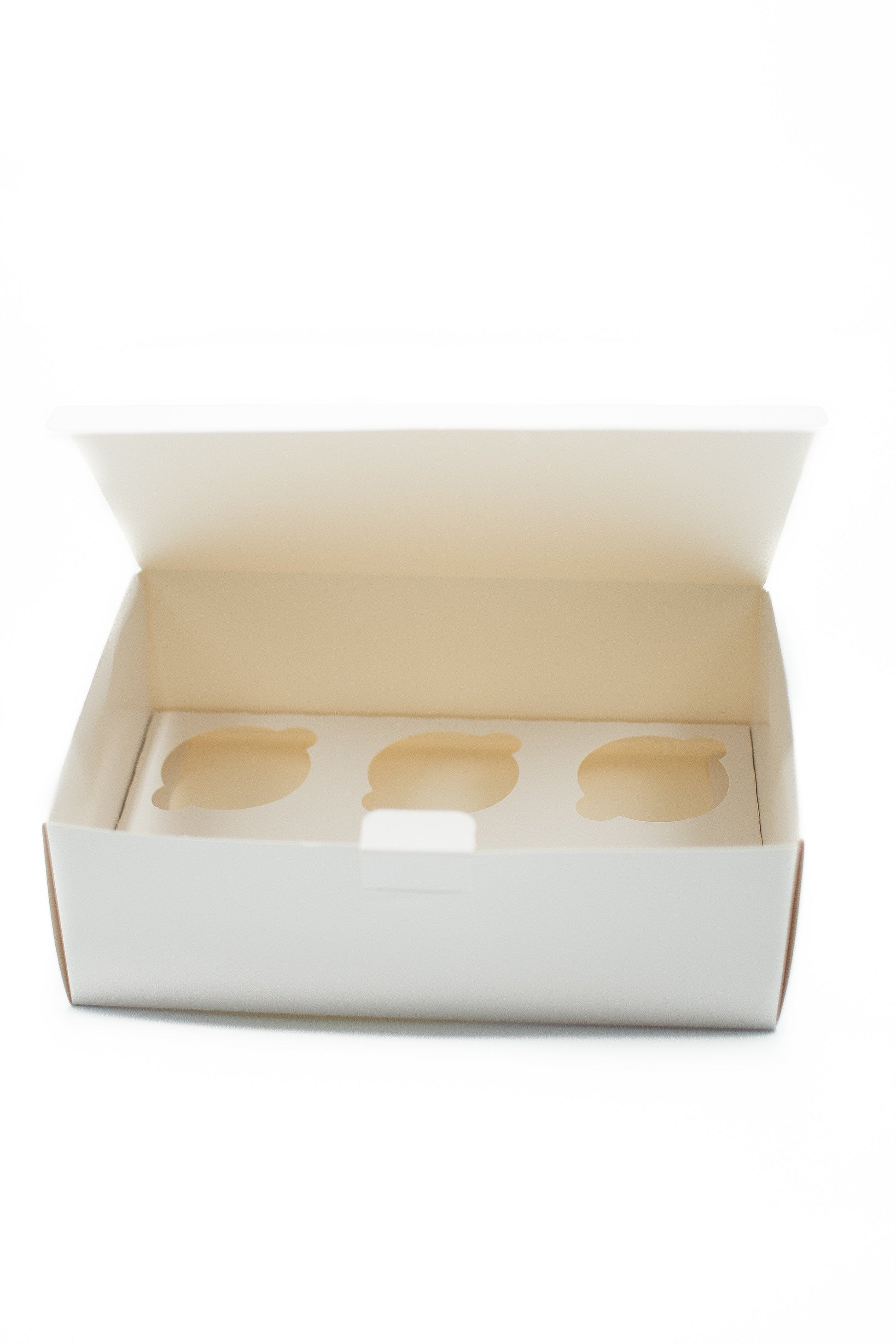 Cupcake/ Muffin Box without Window, Holds 6