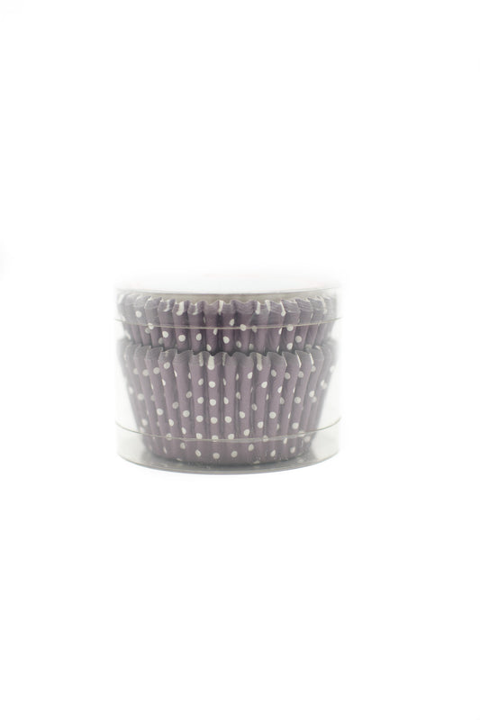 SK Cupcake Cases Rich Grape Dotty Pack of 36