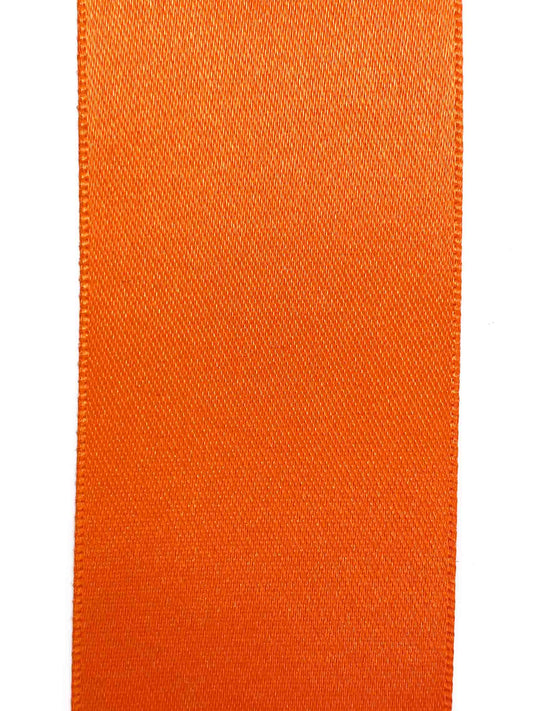 Orange Delight Double Sided Satin Ribbon - 35mm