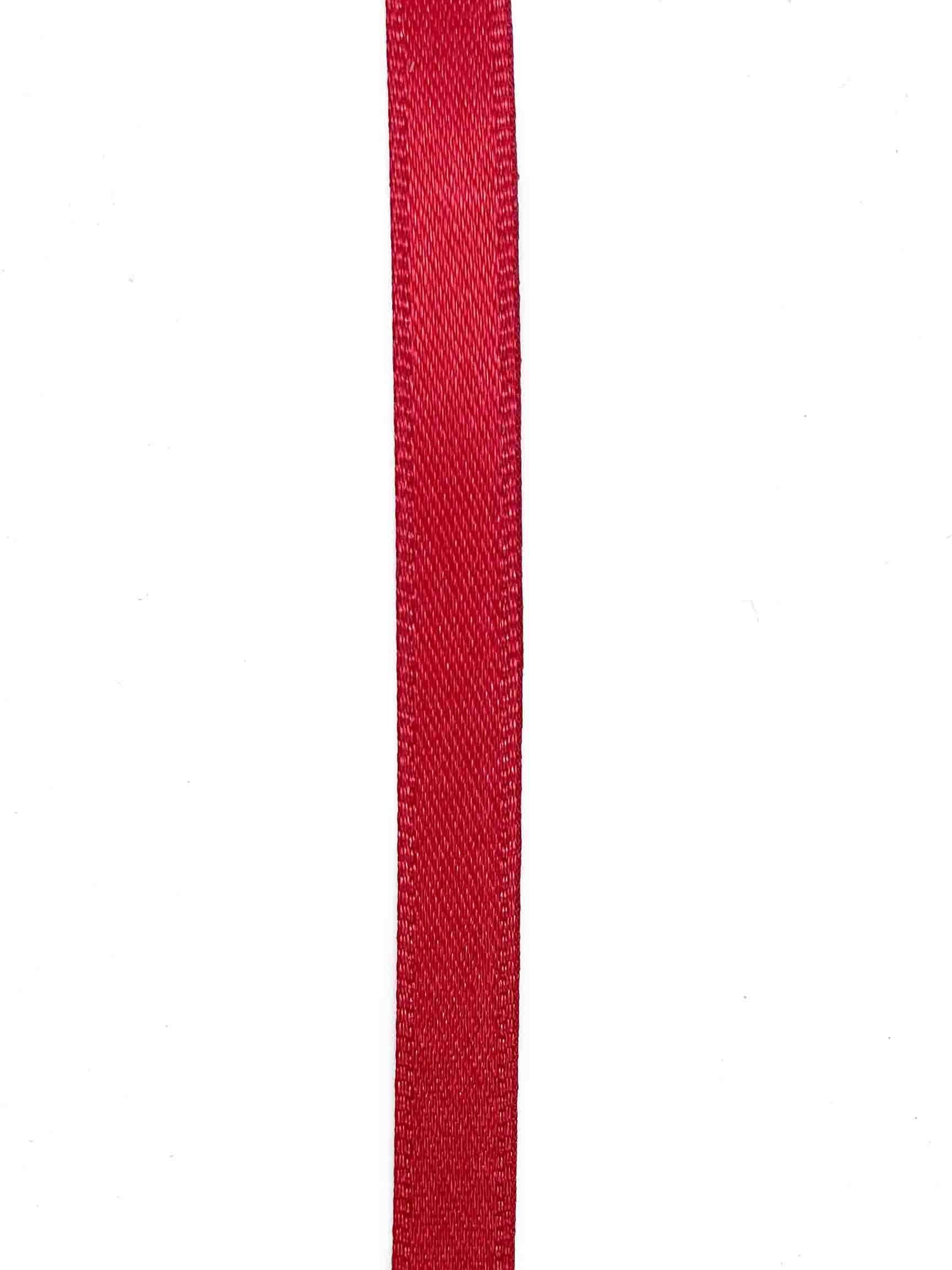 Cardinal Double Sided Satin Ribbon - 7mm