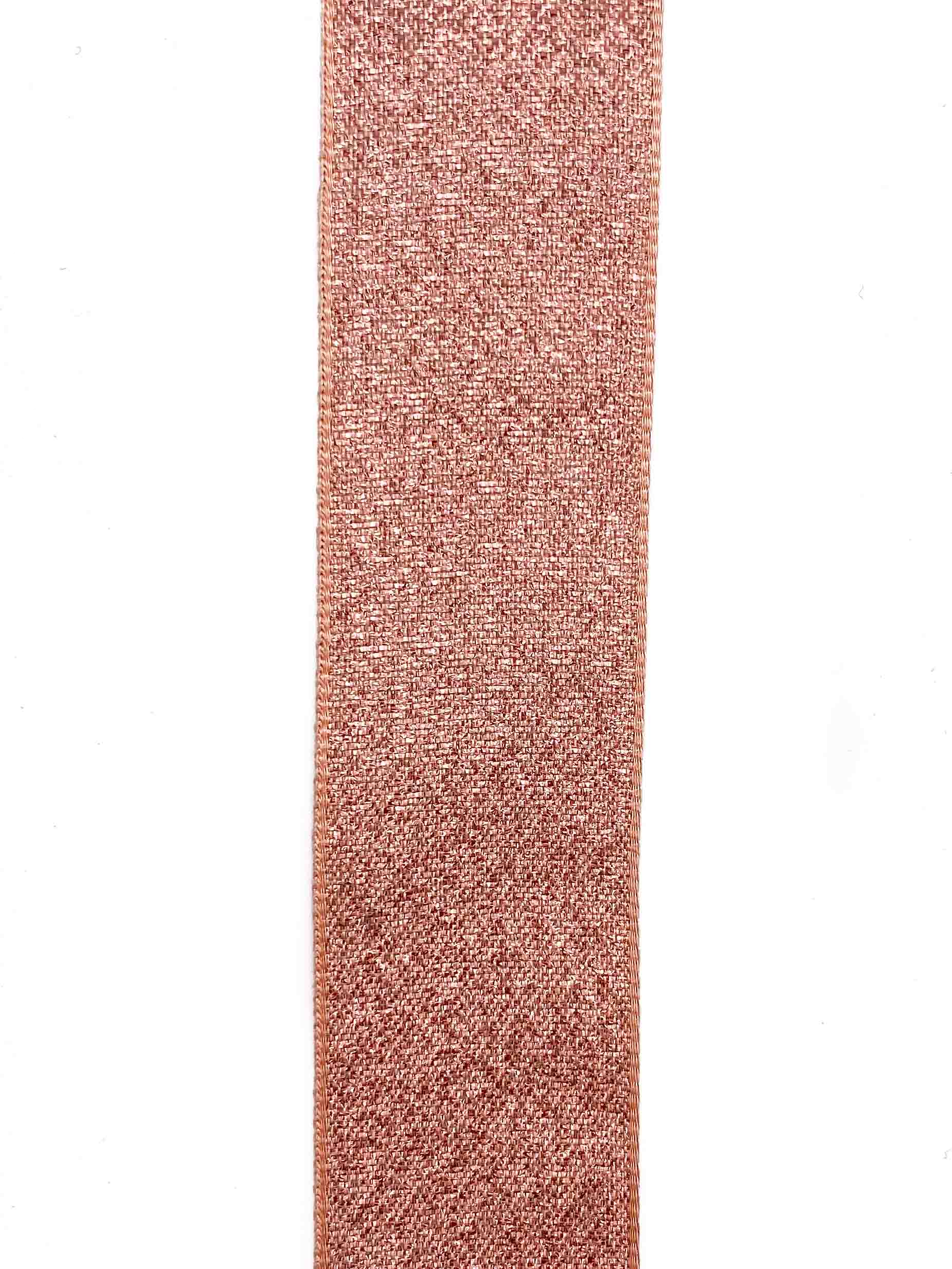 Rose Gold Lamé - 25mm