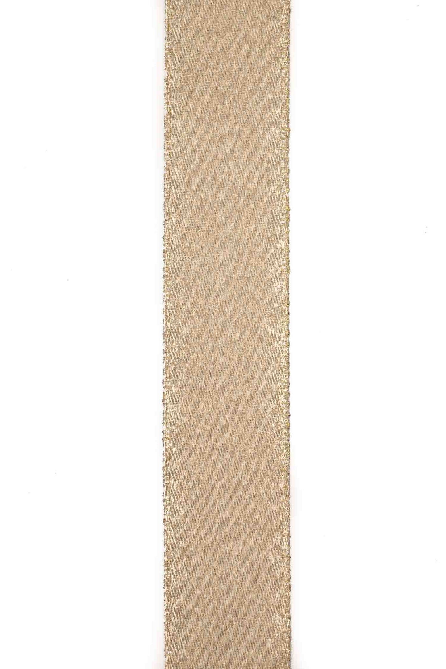 Gold Crème Ribbon - 25mm