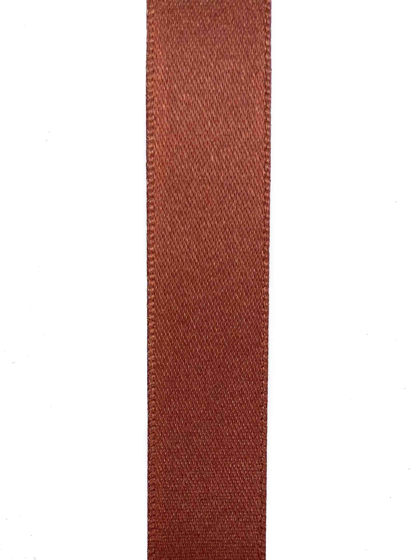 Hot Chocolate Double Sided Satin Ribbon - 15mm