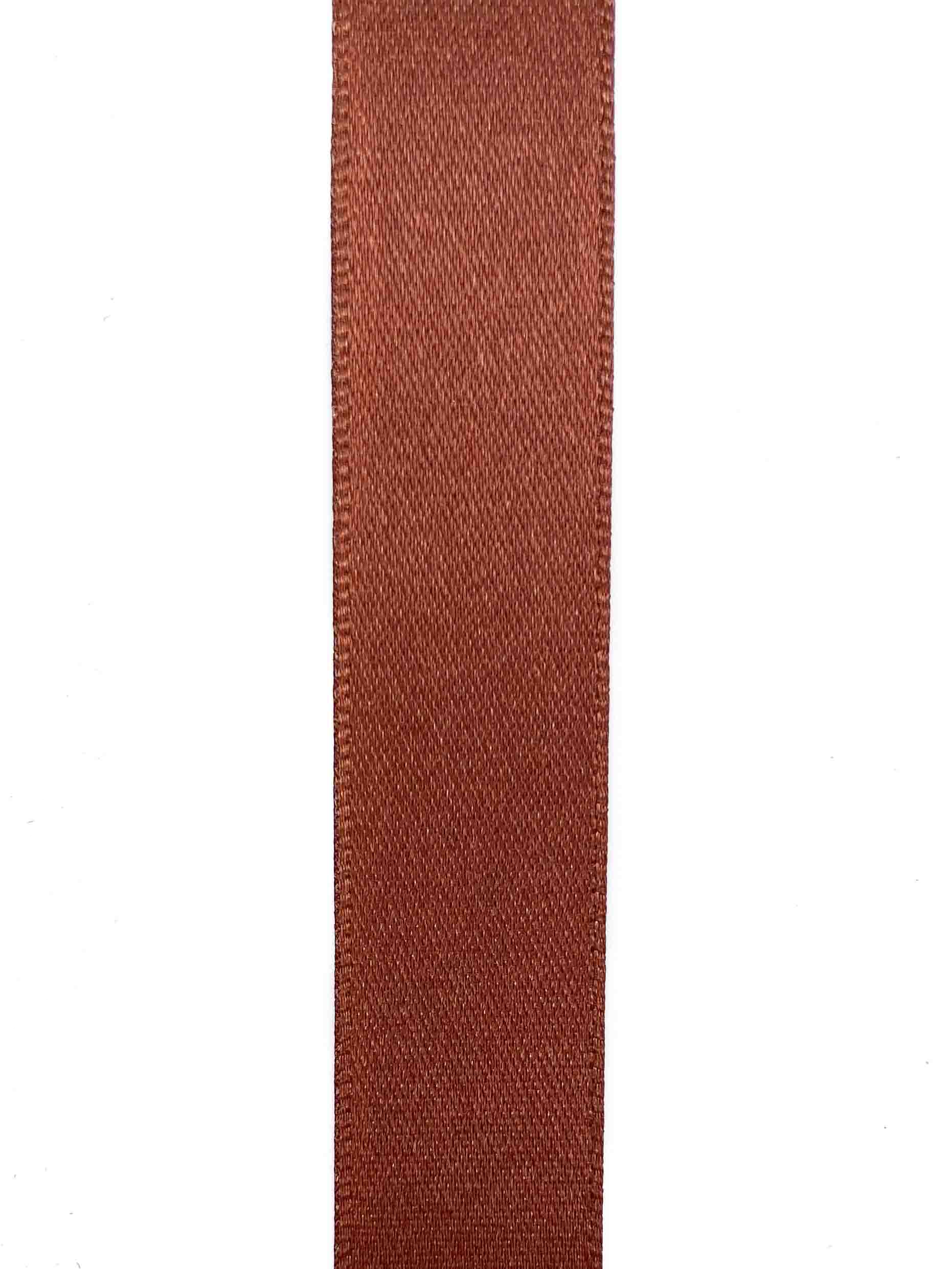 Hot Chocolate Double Sided Satin Ribbon - 15mm