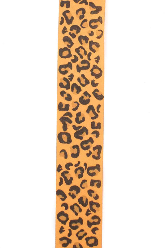 Cheetah Print Ribbon - 25mm
