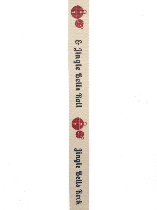 Jingle Bells Rock Ribbon - 15mm