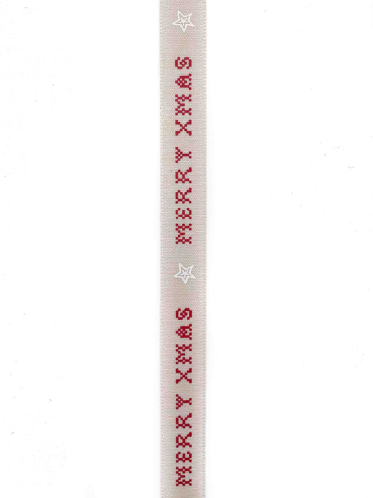 Christmas Tree and Snowflake Ribbon - 15mm