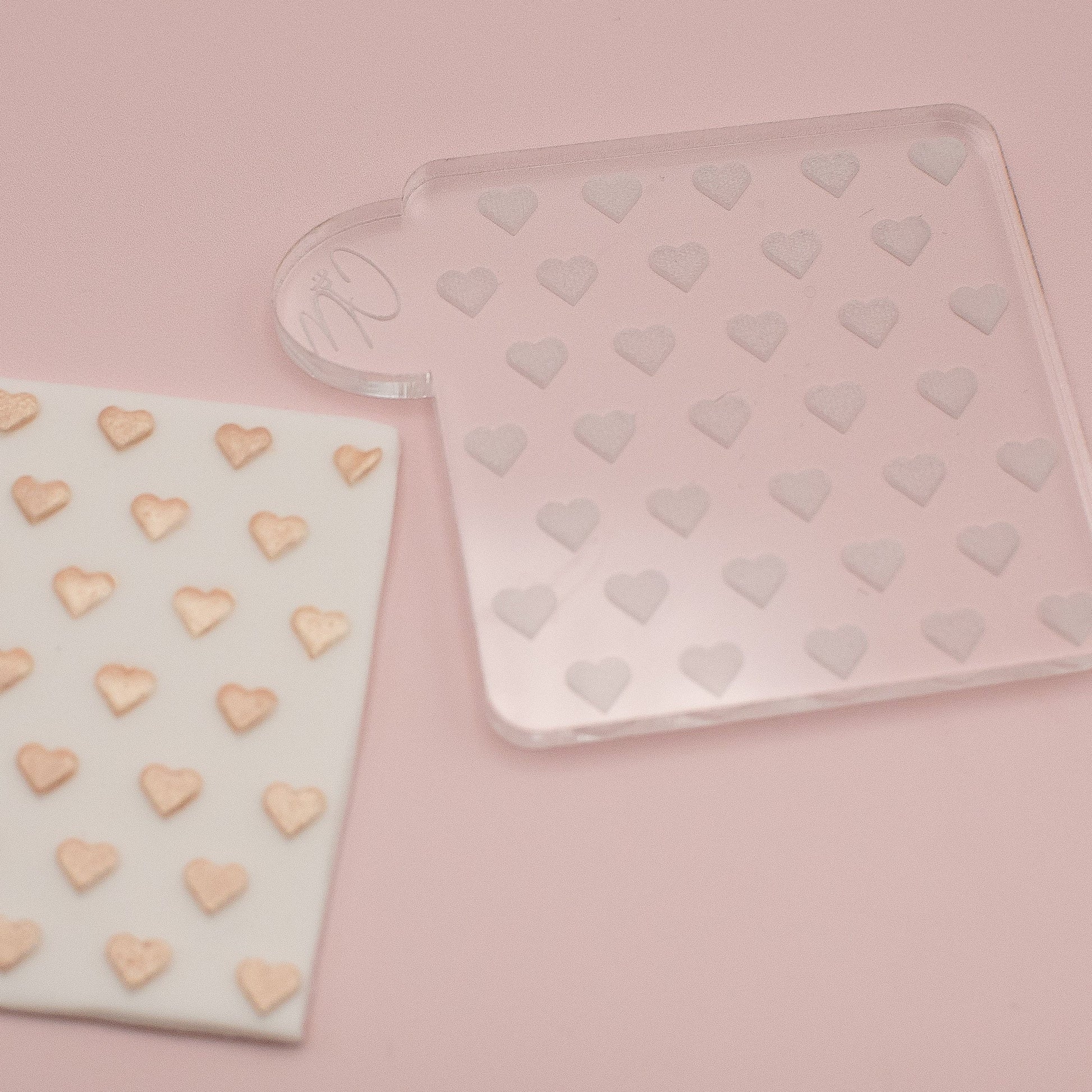 Reverse Embosser - Mini Hearts