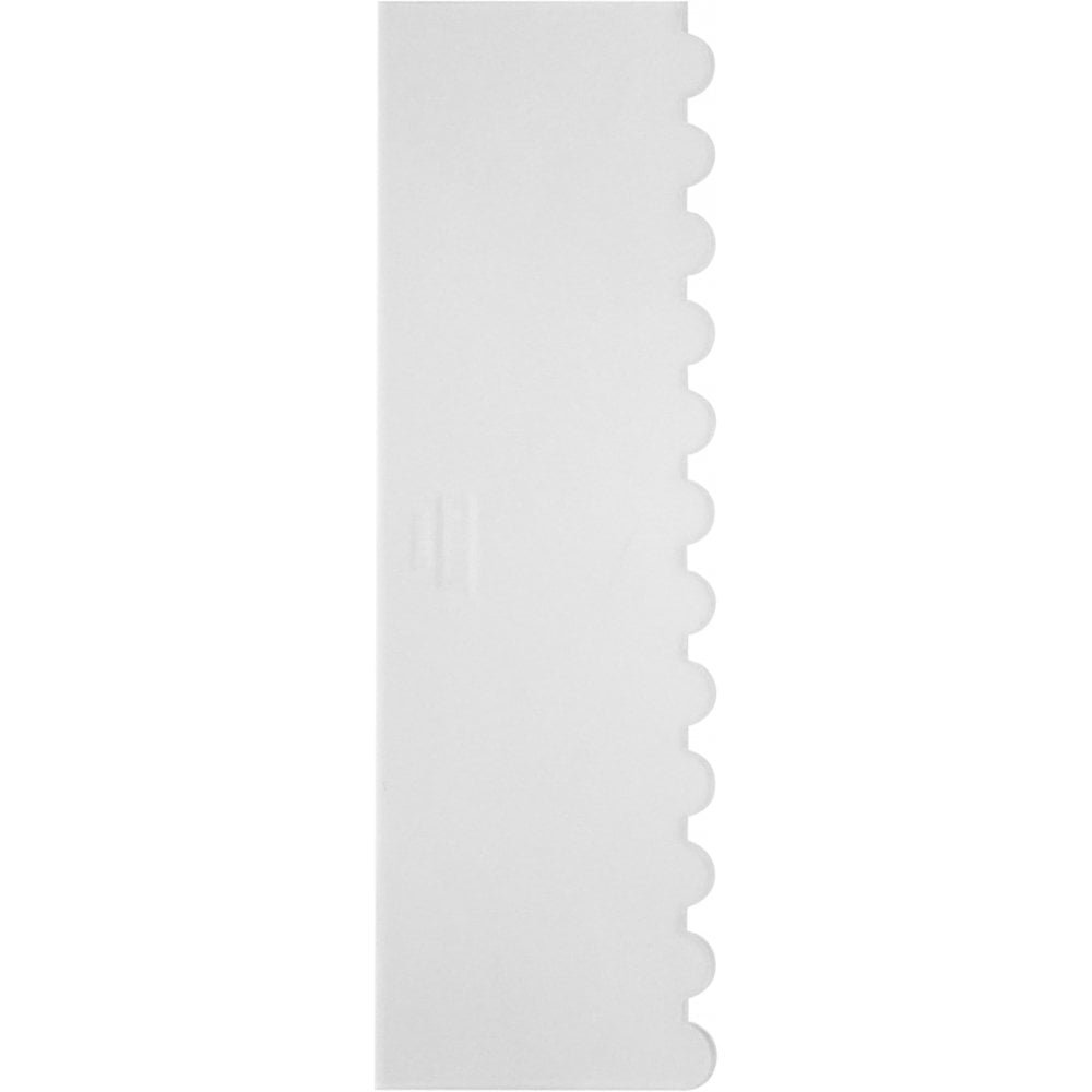 PME Tall Patterned Edge Side Scraper - Ribbed