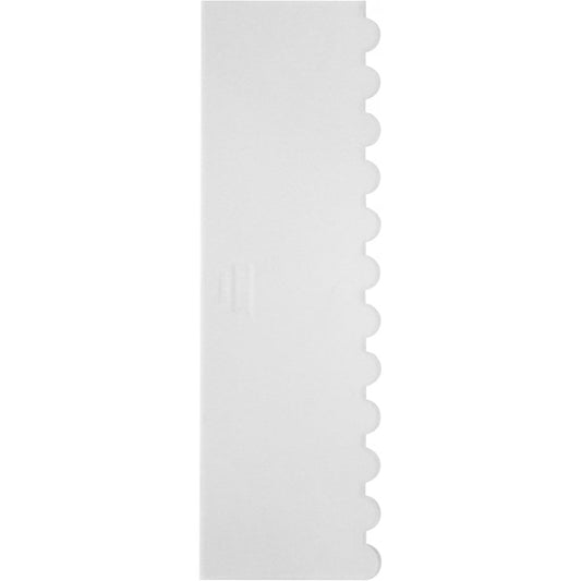 PME Tall Patterned Edge Side Scraper - Ribbed