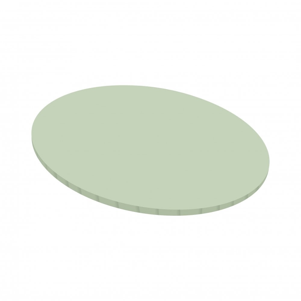 SIMPLY MAKING 5mm Round Sage Green Matt Masonite Board - CHOOSE YOUR SIZE