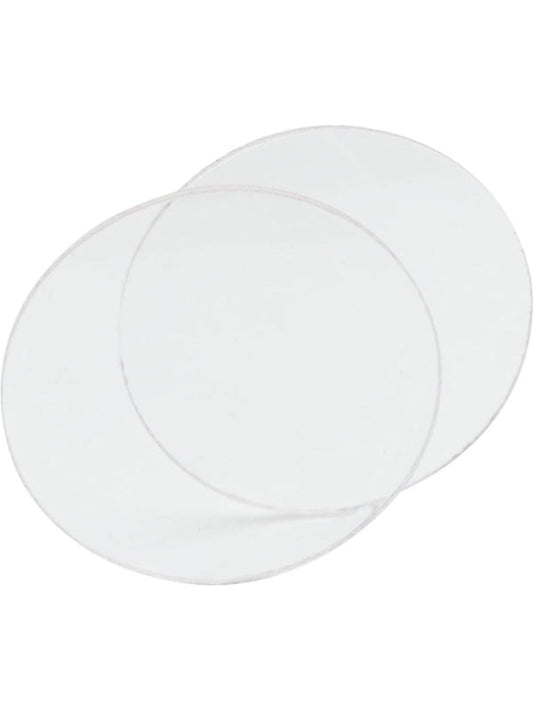 Round Acrylic Ganache Plates - 3" - Set of 2