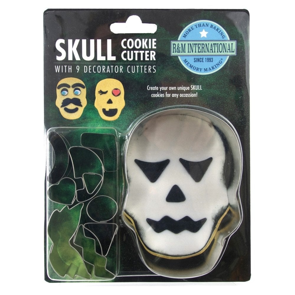 ANNIVERSARY HOUSE Skull Cookie Cutter Set