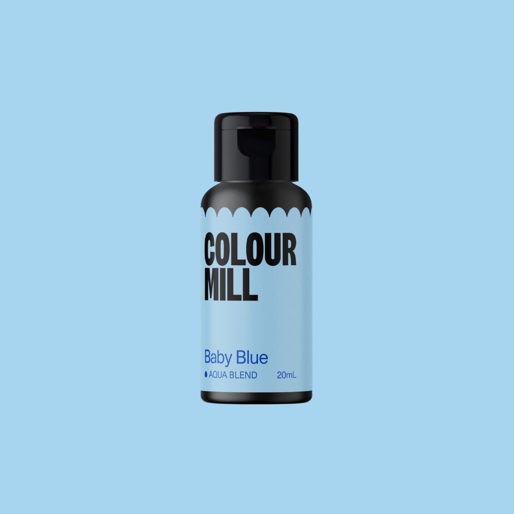 COLOUR MILL Baby Blue - Water Based Food Colouring 20ml
