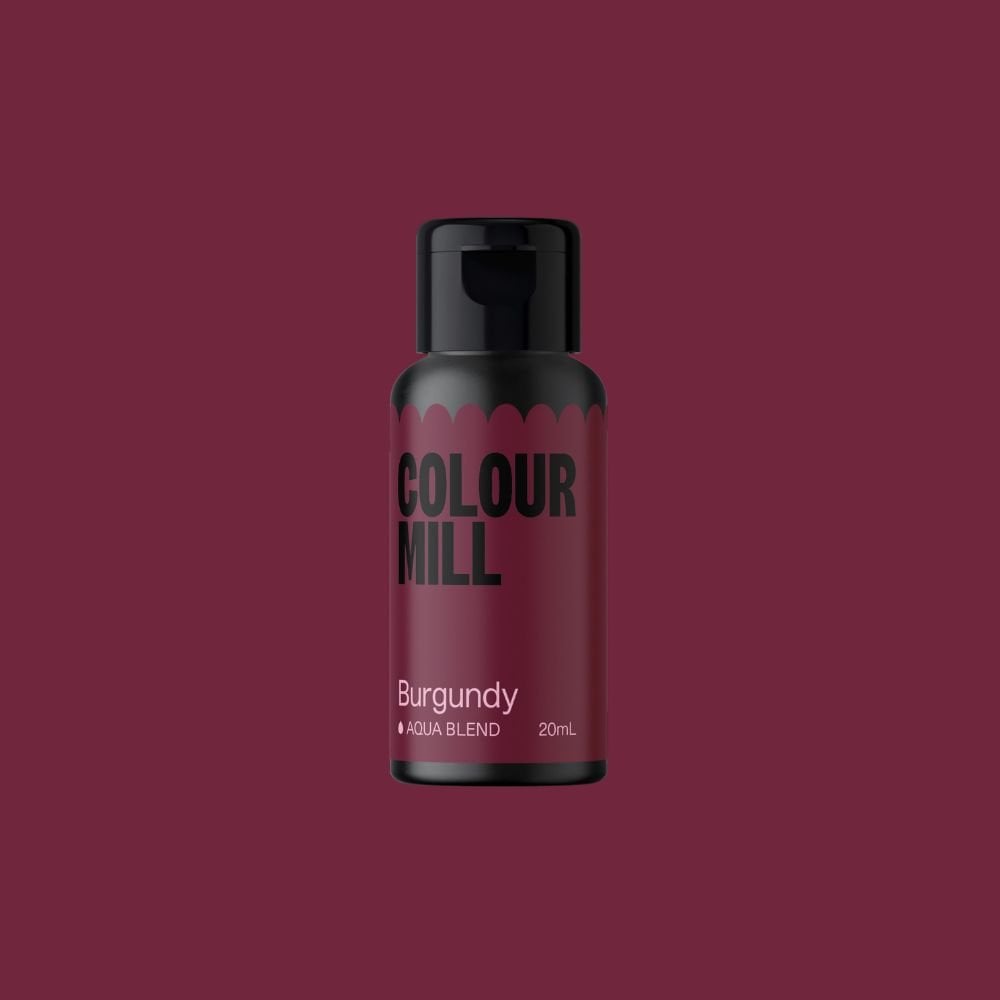 COLOUR MILL Burgundy - Water Based Food Colouring 20ml
