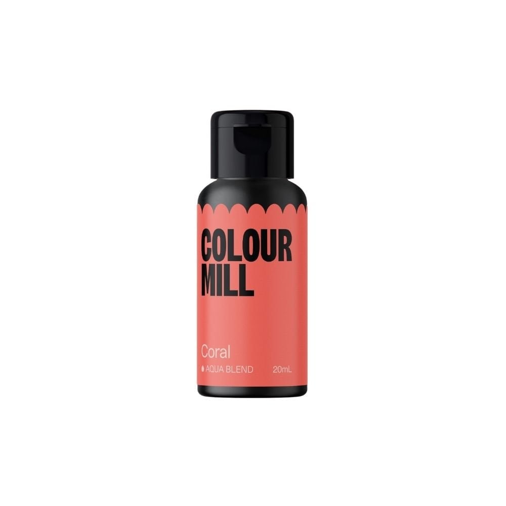 COLOUR MILL Coral - Water Based Food Colouring 20ml