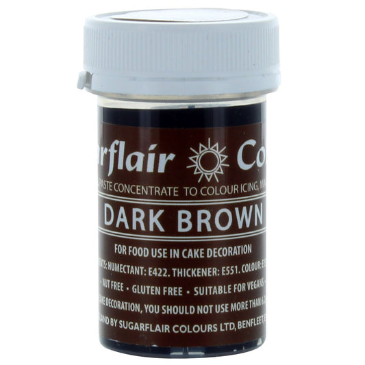 Sugarflair Dark Brown Spectral Paste
