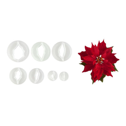 FMM Poinsettia 7-Piece Cutter Set