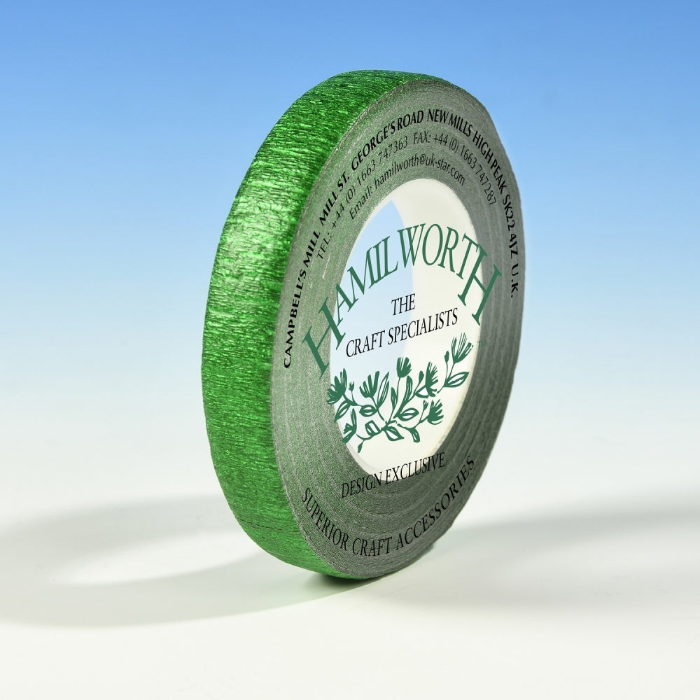 Hamilworth Green Shimmer - 12mm x 27m