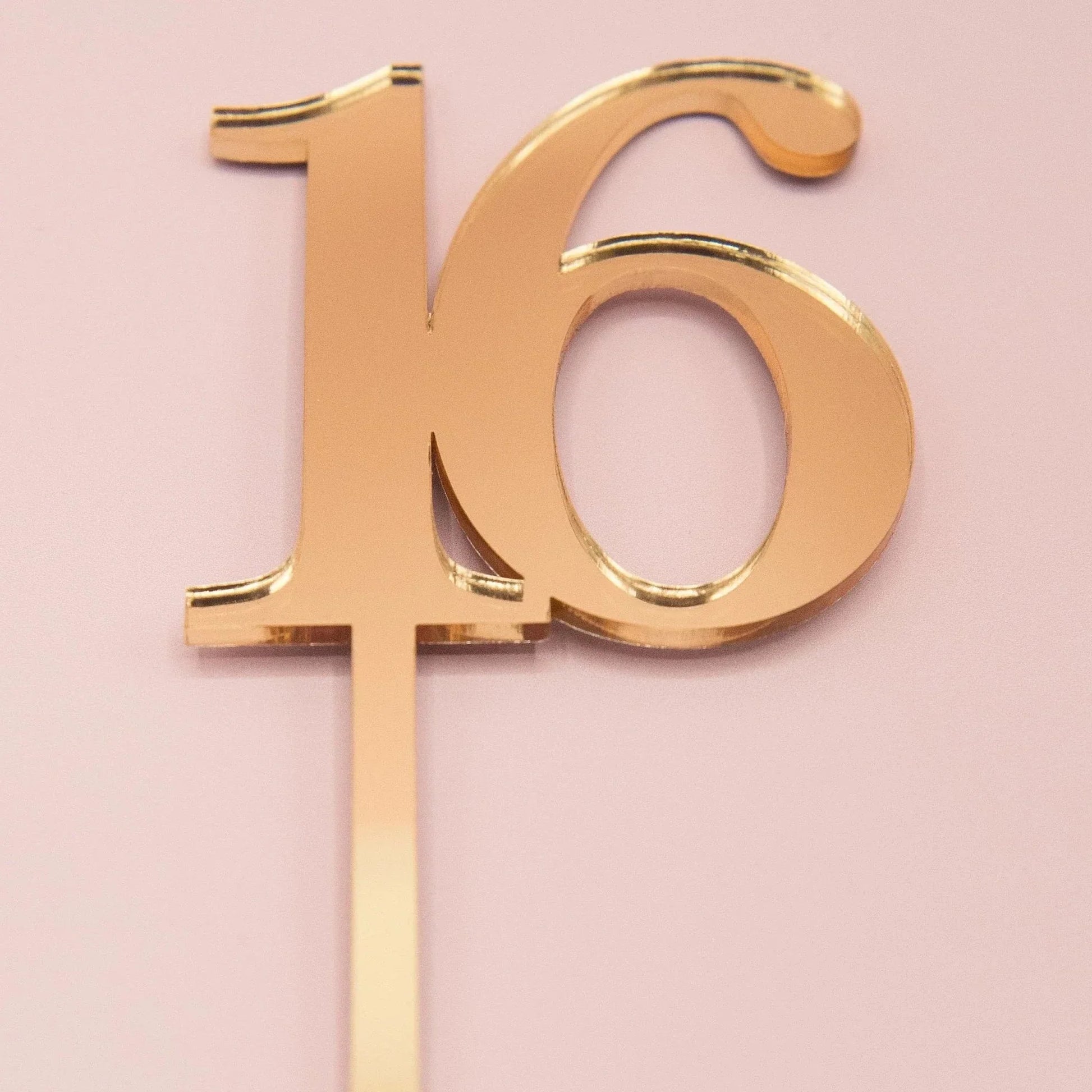 Acrylic Age Topper