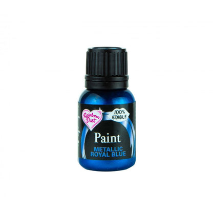 RAINBOW DUST Metallic Royal Blue - Food Paint 25ml