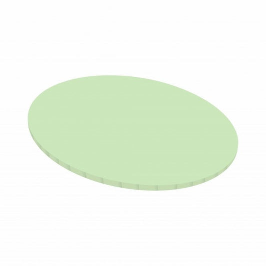 SIMPLY MAKING 5mm Pastel Green Round Matt Masonite Board - 10"