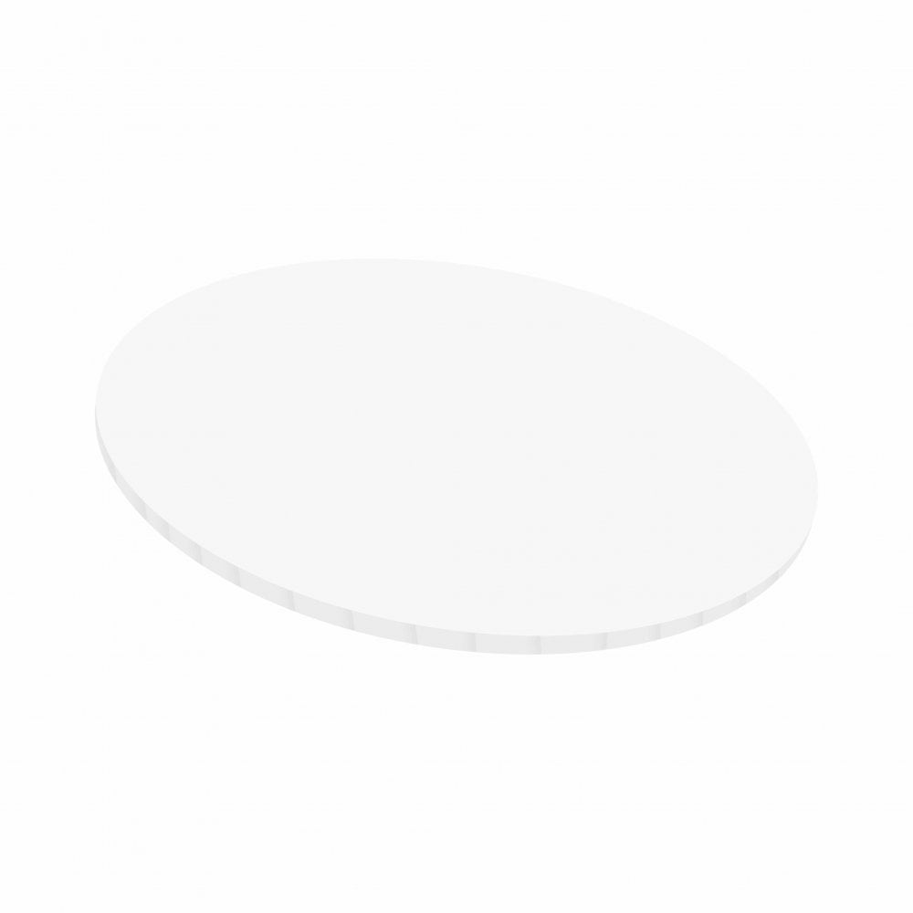 SIMPLY MAKING 5mm White Round Matt Masonite Board - CHOOSE YOUR SIZE