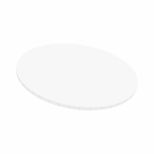 SIMPLY MAKING 5mm White Round Matt Masonite Board - CHOOSE YOUR SIZE