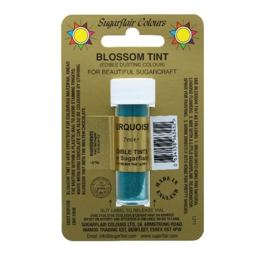 Sugarflair Edible Lustre - Turquoise